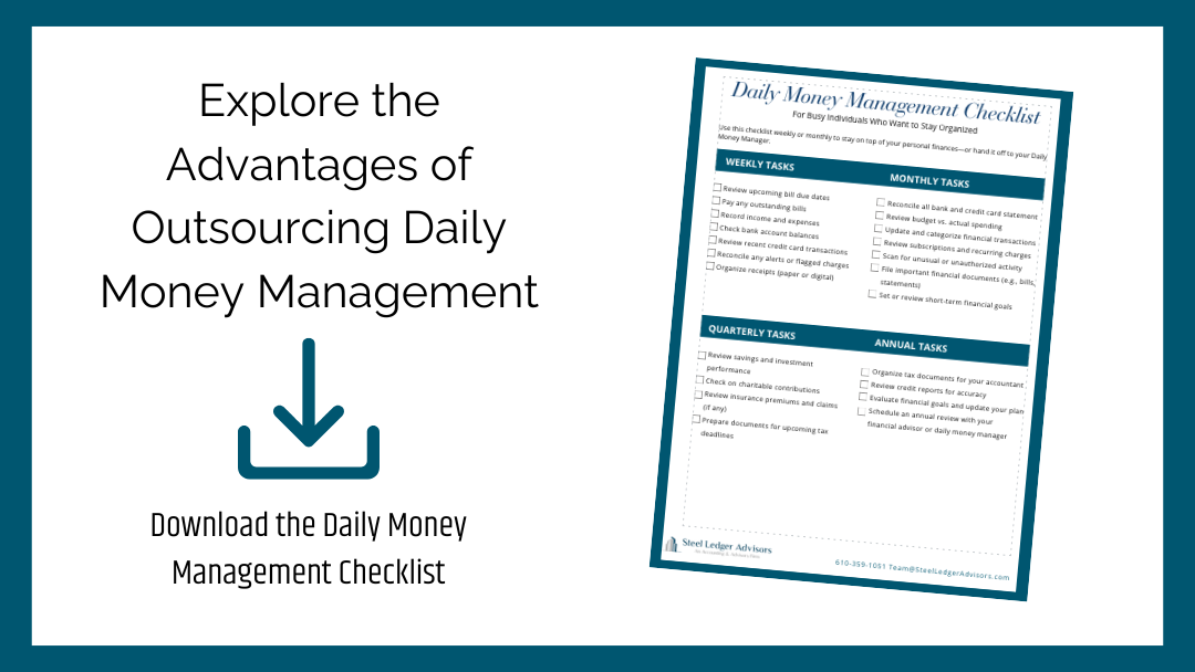 daily money management checklist